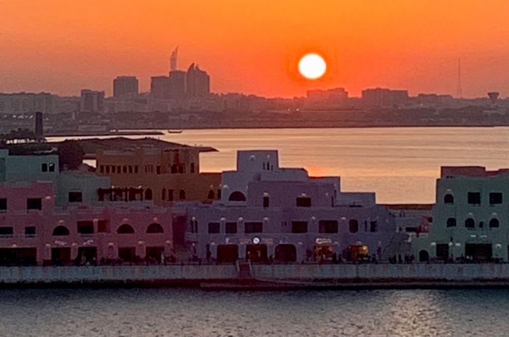 Sonnenuntergang Doha